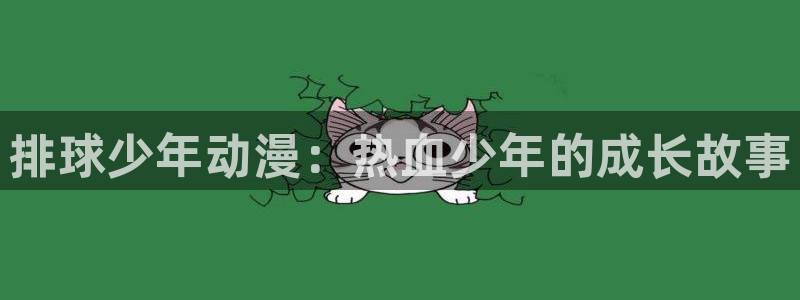 91动漫社：排球少年动漫：热血少年的成长故事